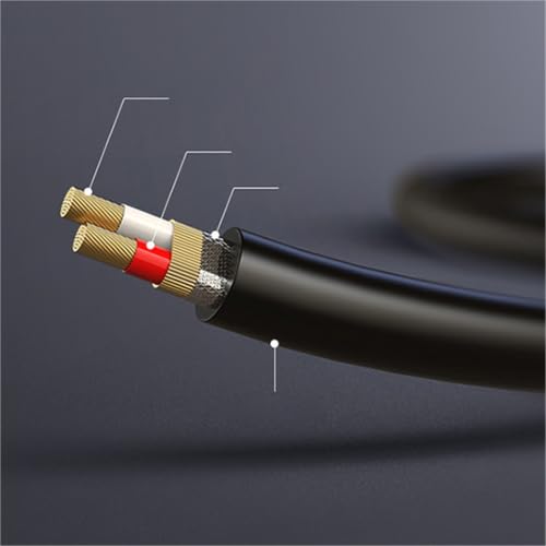 Cable de audio para guitarra con diseño robusto de 5 metros 4
