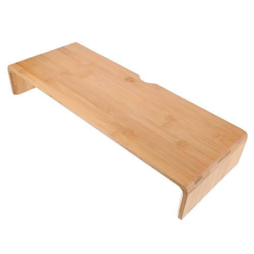 Support Moniteur Bureau Bambou OUNONA Riser Élégant Écran - 2
