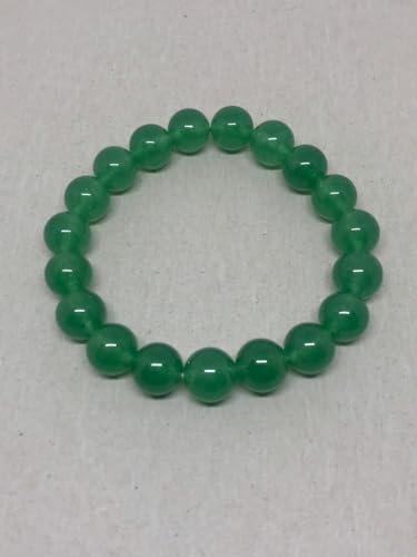 Bracelet onyx vert 8mm et perles de guérison en cristal naturel pour homme et femme