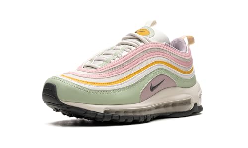 Nike Girl's Air Max 97 Sneaker, Phantom/Iron Grey/Plum Fog/Honeydew, 64