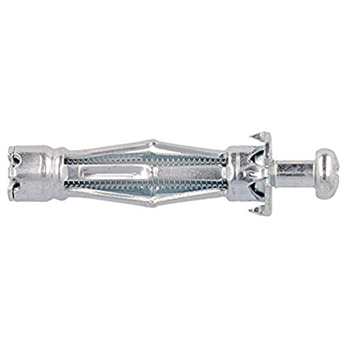 Molly M16006-XJ Chevilles métalliques à expansion avec vis M5 Ø 5 x 36 mm, Gris, Set de 10 Pièces