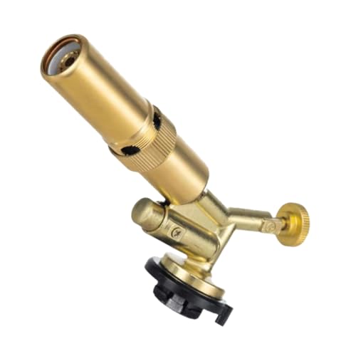 Antorcha de Gas Ajustable para Camping y Cocina Encendido y Cabezal de Portátil para BBQ y Actividades Fabricada