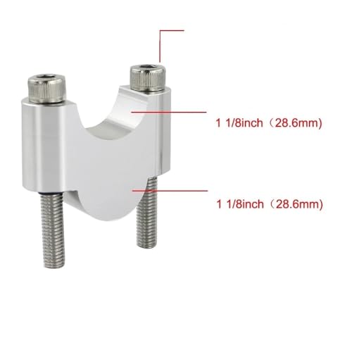 Abrazadera elevadora manillar motocicleta 28mm para Zero DSRX 650 DS 500AC 6