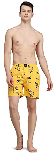 Image of Men's Pure Cotton Regular Printed Boxer