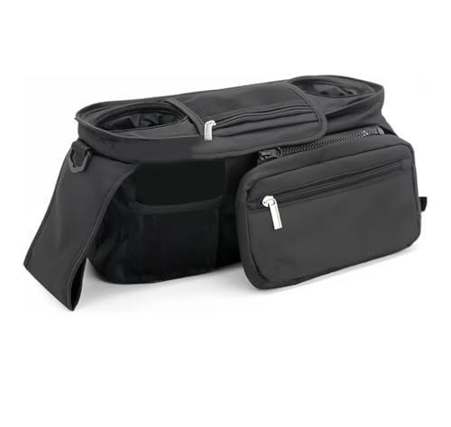 Sac pour poussette universel noir pour organiser vos balades en famille