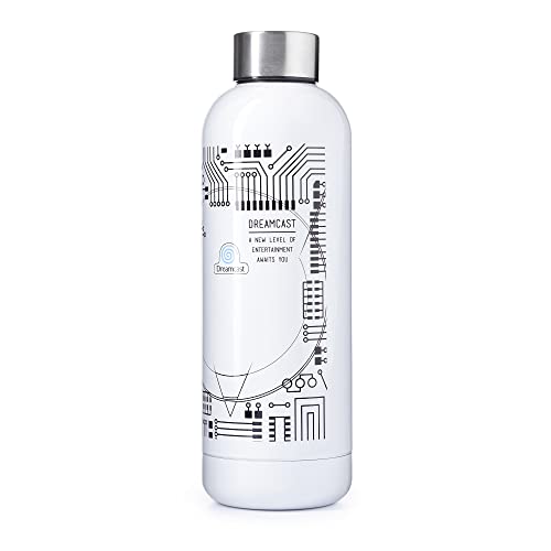 Dreamcast bouteille d'eau Numskull blanche récipient boisson forme bowling unique