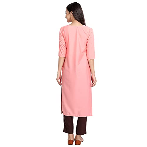 Image of Women's Crepe Straight Kurta