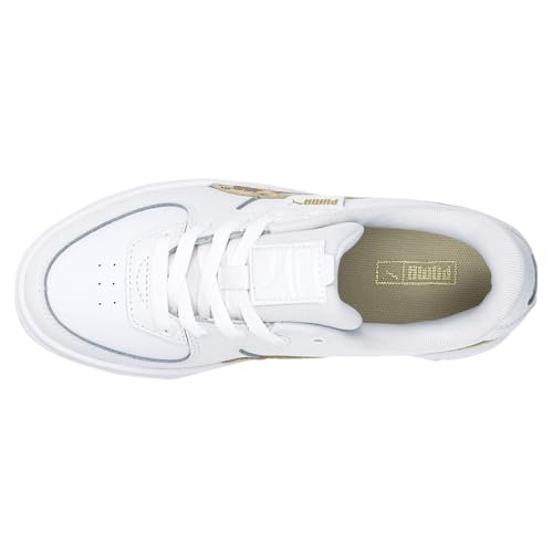 PUMA Kids Girls Cali Dream Animal Print Lace Up Sneakers Shoes Casual - White - Size 5.5 M4