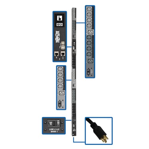 TRIPP LITE PDU3EVSR6L2130 10kW 3-Phase Switched PDU