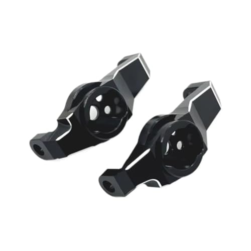 RC Juguetes Repuestos Para WLtoys 104006 104010 104020 104026 Metal Eje Delantero En Forma De C Para Asiento Accesorios De Actualización Para Coche Teledirigido(Black)