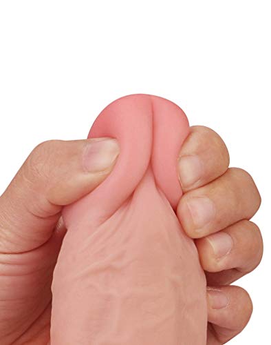 Godes réalistes nu Lovetoy Sliding Skin Ø4x23 cm