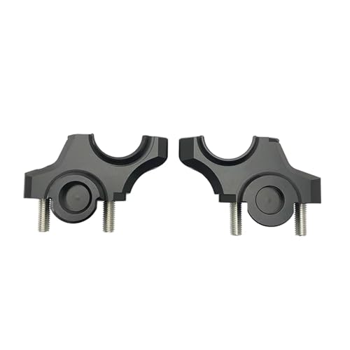 Rehausseur de guidon CNC noir pour moto MT09, FZ-09 et XSR900 de 2012 à 2018