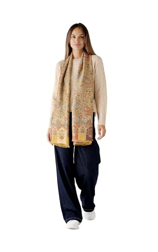 Scarf for Women Spanish Design Elegant Long Shawl Scarves for Summer Fall3