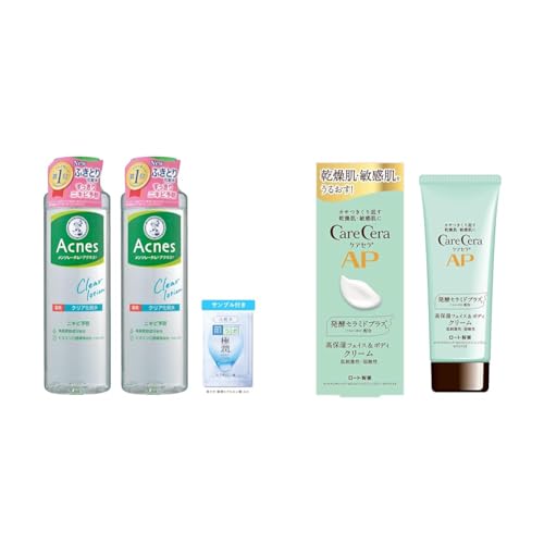 yZbgzy򕔊OizANlX(Acnes)pNAϐ 180ml×2Zbg +ɏTVFbgt + PAZ(CareCera) APtFCX&{fBN[ 70g (Z~hvX×7̓VR^Z~hz)