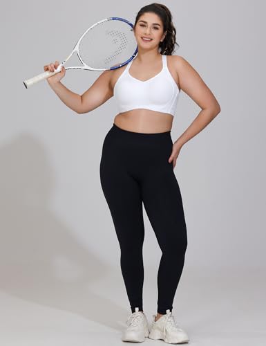 Image of ZeroBound Women's High Impact Sports Bra Criss-Cross Back Full Coverage