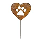 Photo Gallery rural dog paws stake a forma cuore giardino con antichi decorazioni arte ferro per i prati pationati da esterno usano del cantiere Photo Gallery rural dog paws stake a forma cuore giardino con antichi decorazioni arte ferro per i prati pationati da esterno usano del cantiere