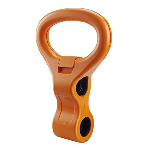 Empuñadura de mancuerna para hervidor de agua - Agarre de peso portátil, equipo de viaje y ejercicio | Agarre de pesas rusas con asa, equipo de entrenamiento y viaje de pesas para Kettle Gym Weights