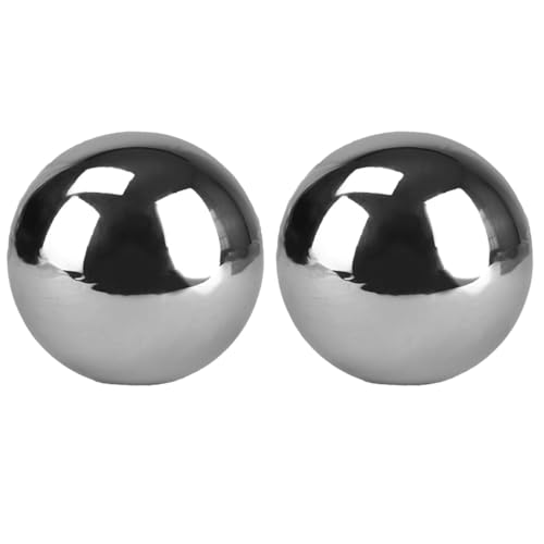 Dough Rolling Ball Hollow Stainless Steel Dough Roller Ball 4-inch for Baking Lightweight 2 Count