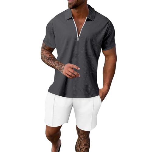 Ensemble homme t-shirt et short fluide pour éviter la chaleur lors des sorties