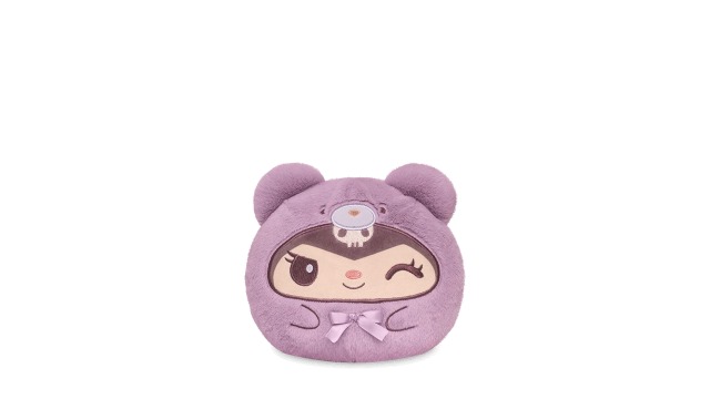 Amazon.com: TeeTurtle Reversible Sanrio Kuromi Plushie 6-Inch