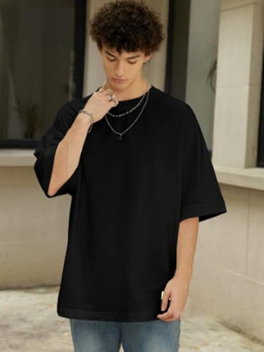 Image of Rigo Printed Oversized T-Shirts for Men | Drop Shoulder T-Shirt for Men