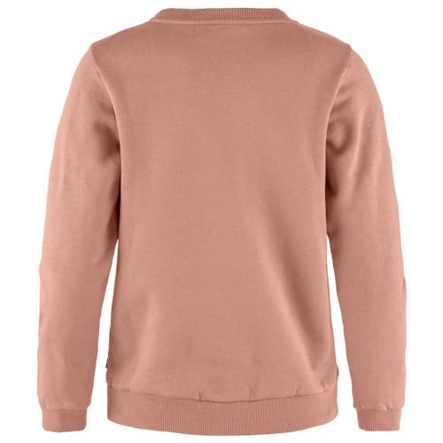 Fjällräven Damen Logo Sweatshirt, Dusty Rose/Port, M