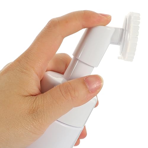 ERINGOGO Botellas de Espuma PET 100Ml 150Ml 200Ml con Dispensador y Cabezal de Cepillo de Silicona Set de 3 Unidades para Limpieza Facial Champú y Viajes - imagen 4