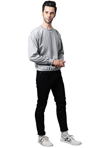 Image of Mack Jonney Fleece Round Neck Solid Sweatshirt for Men (Pack of 2)-SW RRN MLG MRN 02-P
