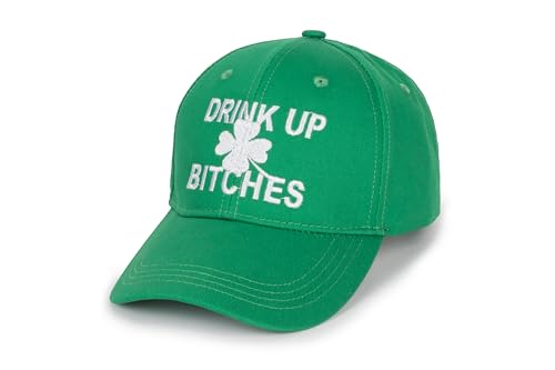 Image of Shamrock-Green Baseball-Cap for Men-Women - St Patrick's Outdoor Sun Hat Breathable Sports Golf Peaked Hat
