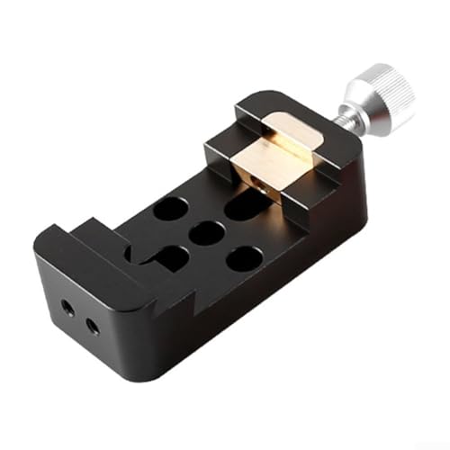 Efficiente morsetto base a coda di rondine per telescopio astronomico compatibilità equatoriale nero