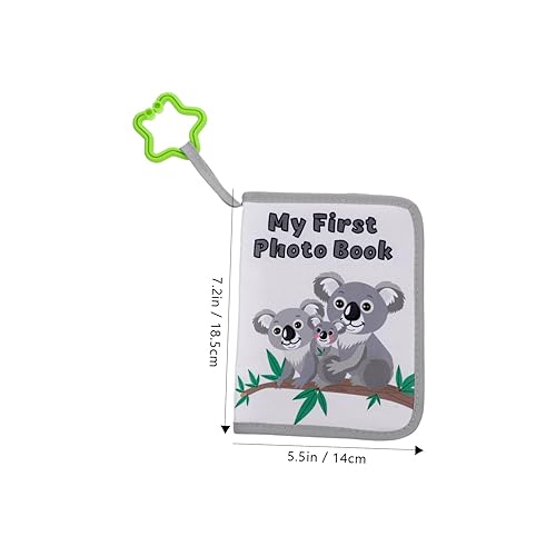 Vaguelly Álbum De Bebê Meu Álbum De Família Porta-Cartões Porta-Bolsa Álbum De Fotos Livro De Bebê Á