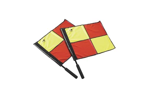 Kwik Goal Premier Linesman Flags Multi, 22.5-Inch L x 4-Inch W