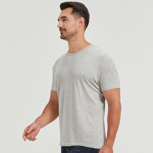 Image of netdraw Men's Ultra Soft Bamboo Viscose Cotton T-Shirt S-3XL