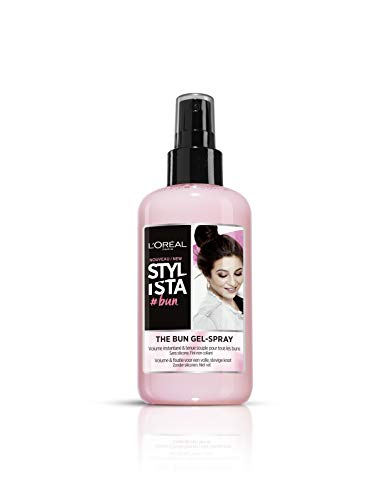 Spray gel bun Stylista L'Oréal Paris flacon 200ml pour coiffure chignon