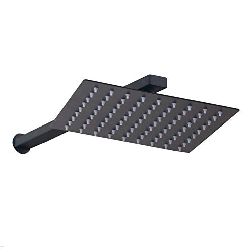 Ensemble douche noire 12 pouces avec écran digital pour régler l'eau sans risque de brûlure - 6