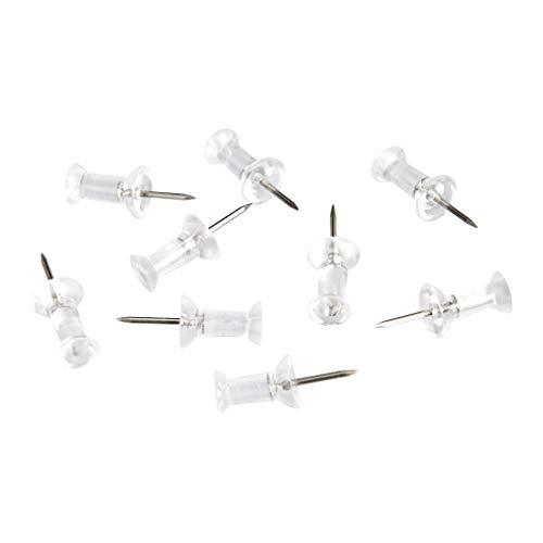 Content coming soon Amazon Basics Push Pins, Clear Plastic Head, Steel Point, 400-Count