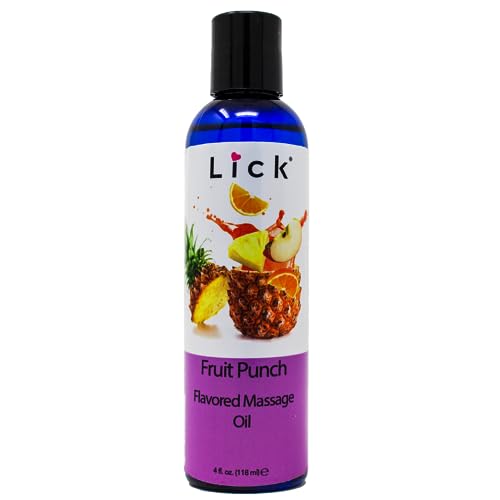 Lick Fruit Punch Flavored Massage Oil – Bold Mixed Fruit