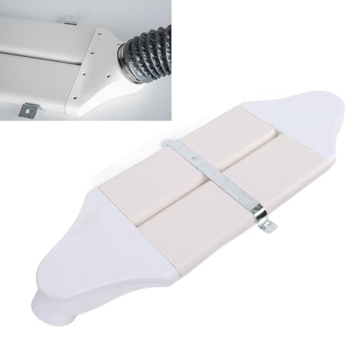 Dintel de conducto de ventilación plano para instalar sin taladrar en techos bajos de 80mm 8