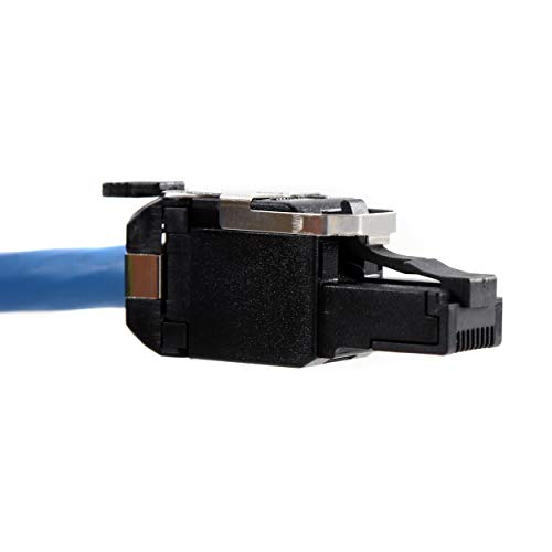 Belden RVAFPUBK-S1 REVConnect CAT6A 10GB 10GX Plug RJ45 UTP miniatura 1