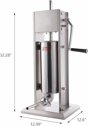 Relleno de salchichas, máquina de churros comercial, máquina de acero inoxidable resistente con 4 boquillas, relleno manual de churros para restaurantes y panaderías
