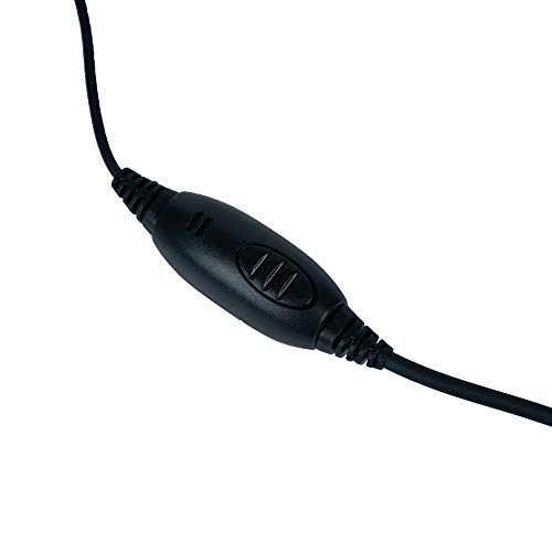 Caroo Xpr 7550E Earpiece For Motorola, G Shape Headset And Mic For Motorola Apx6000 Apx8000 Apx900 Xpr6350 Xpr6550 Xpr6580 Xpr7350 7350E Xpr7380 Xpr 7550 Xpr7580 7580E Two Way Radio Walkie Talkie #TOP2