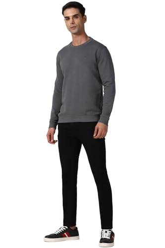 Image of Van Heusen Men's Polycotton Crew Neck Sweatshirt