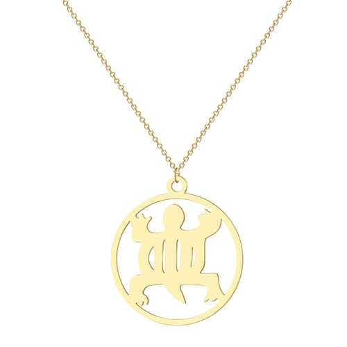 Collier tortue fait main en argent, bijoux artisanaux d'exception pour femme