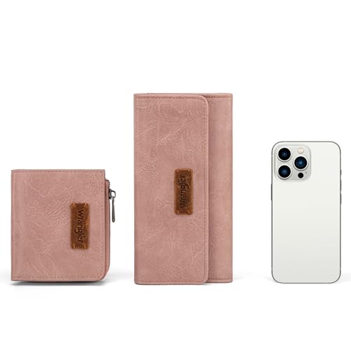 Image of Montana West X Wrangler Wallet for Women RFID Blocking Wallets Large Capacity Wallet Set with Zipper Pocket
