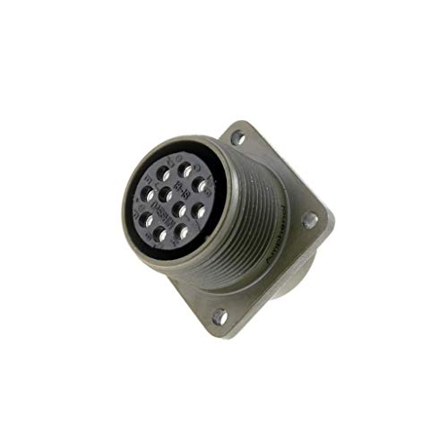 Socle femelle DS3102A18-1S connecteur rond à broches argentées