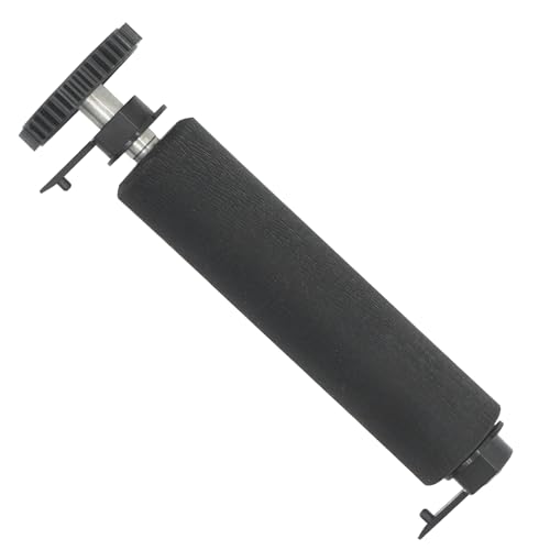 Platen Roller for Zebra TLP-2824 TLP2824 Plus Thermal Label Barcode Printer,Label Maker Roller Support Printer P/N:105910-150 (Includes Gear Parts)