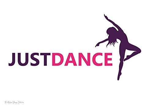 Cadeau pour passionné de danse avec cette affiche métal Danseurs unique
