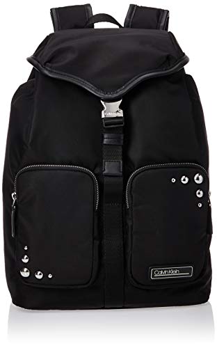 Calvin Klein: Primary Psp20 Backpack St  Mochilas Mujer  Negro  Black   0.1x0.1x0.1 cm