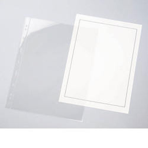 Feuilles neutres Leuchtturm A4 anti-bavure liseré noir pour stylo-plume