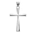 Sterling Silver Dainty Cross Pendant (1.25 inches)